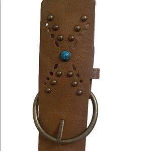 BOHO Western Style Boho Turquoise Belt - 38-42”